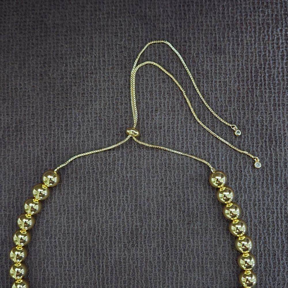 Gemelli👭 Gold💛 "Gianna" Happy😃 Heart❤️ Adjustable Necklace - NWT - Picture 7 of 15